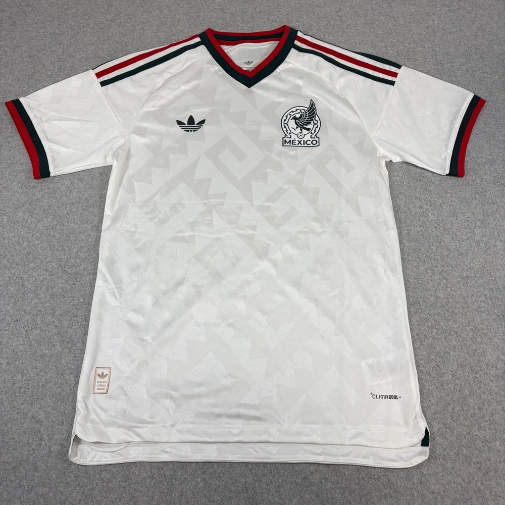 Adidas Mexico 26 Away Soccer Jersey Mens XL White Sports